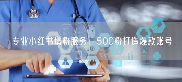 专业小红书增粉服务：500粉打造爆款账号