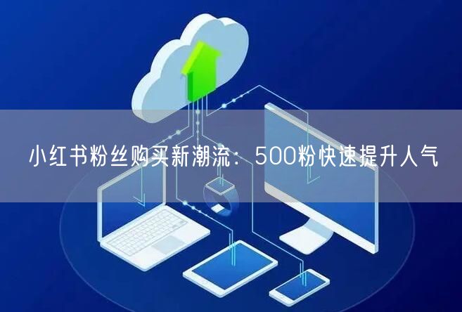 小红书粉丝购买新潮流：500粉快速提升人气