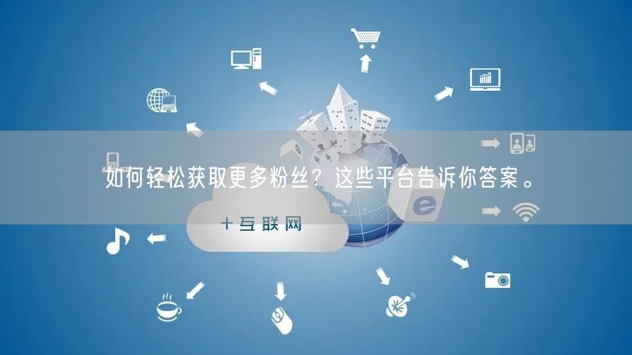 如何轻松获取更多粉丝？这些平台告诉你答案。